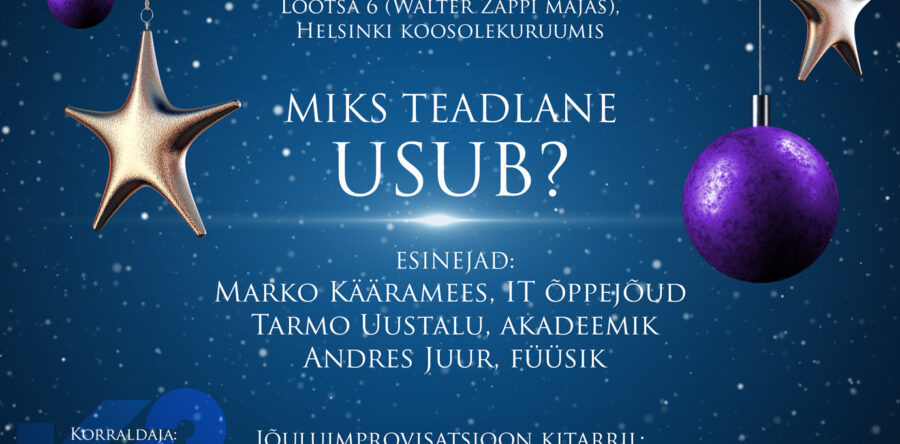 Teadlased ärgitasid mõtlema kaugemale
